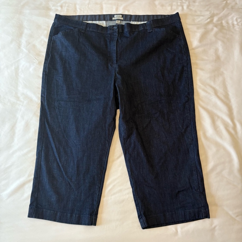 L.L. Bean Classic‎ Fit Denim Jeans Size 26W Regular